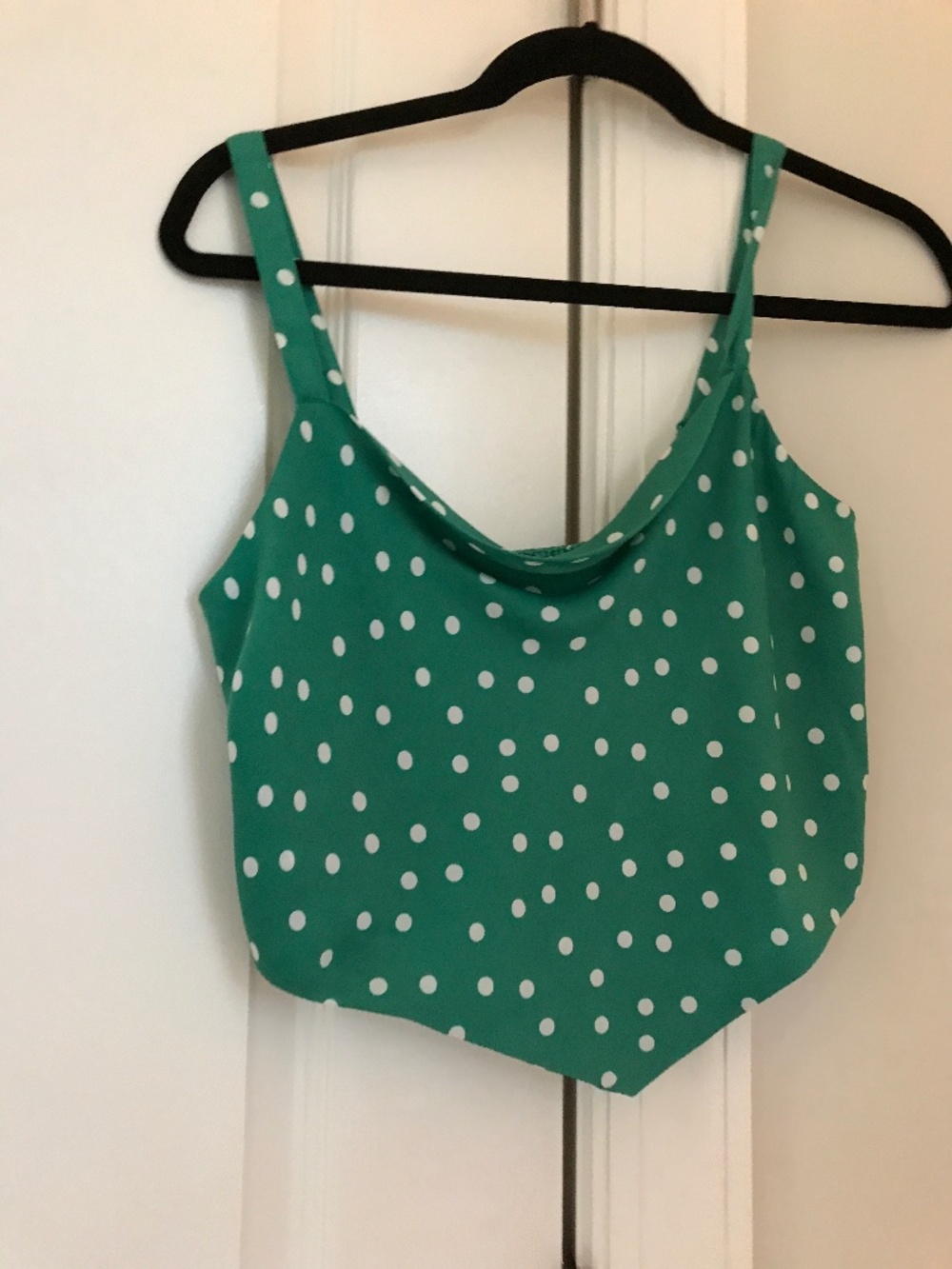 American eagle silky cropped top